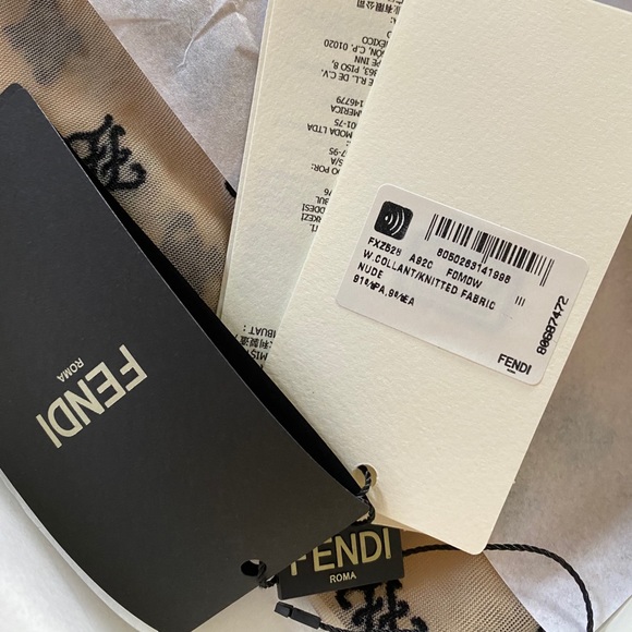 FENDI LOGO TIGHTS - Picture 2 of 4